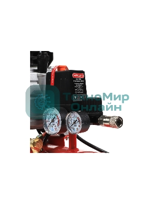 Компрессор поршневой масляный Победа KM 24-230, 230 л/мин, 8 бар, 1500 Вт, 24 л, быстросъемный 1/4