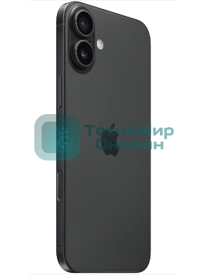 Смартфон Apple iPhone 16, 8/128Gb, черный
