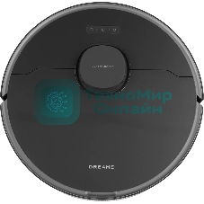 Робот-пылесос Dreame RLS6AD D10S Plus черный, 46 Вт, 5200 мА·ч Li-Ion, уборка сухая/влажная, пылесборник контейнер 0.4 л