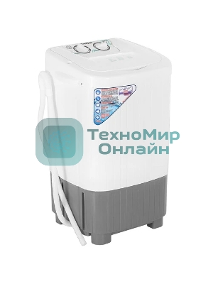 Стиральная машина Славда WS-85PE (R) белый, загрузка вертикальная 8,5 кг, 0 об/мин, класс А
