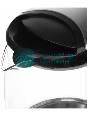 Чайник электрический Sakura SA-2722BK 2,2л,стекло,черный