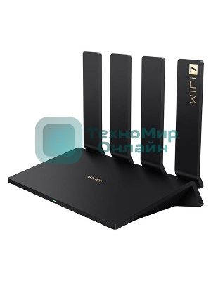 Роутер беспроводной Huawei WiFi BE3 Pro YGJN- BE33 (53030DEM) BE3600 10/100/1000BASE-T черный