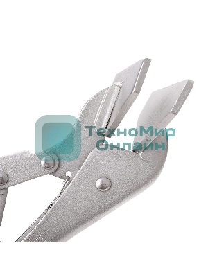 Зажимные клещи с плоскими губками Deli DL20016 250мм, регулировочный винт