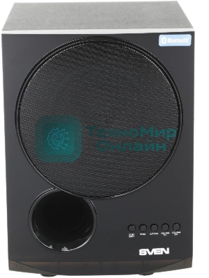 Акустическая система 2.1 SVEN MS-2080/70 Watt/~220V 50Hz/FM-тюнер, USB/SD, дисплей/BLUETOOTH/ПДУ/Black