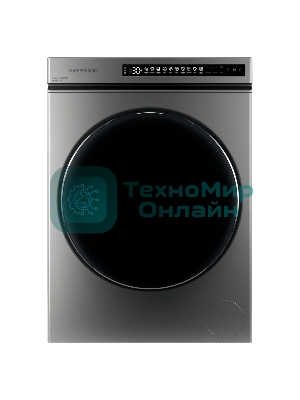 Стиральная машина Kuppersberg, отдельностоящая, глубина 62 см, 10 кг, 10 программ, 1200 об/мин, инверторный двигатель, отложенный старт, самодиагностика, замачивание, LED дисплей, сенсорное управление, энергоэффективность А+++, цвет серый