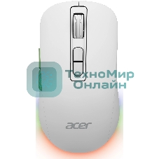 Мышь беспроводная Acer OMR311 белый, 2400 dpi, радиоканал, Bluetooth, USB, кнопки - 7