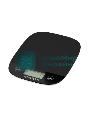 Весы кухонные Maxvi KS101P черный