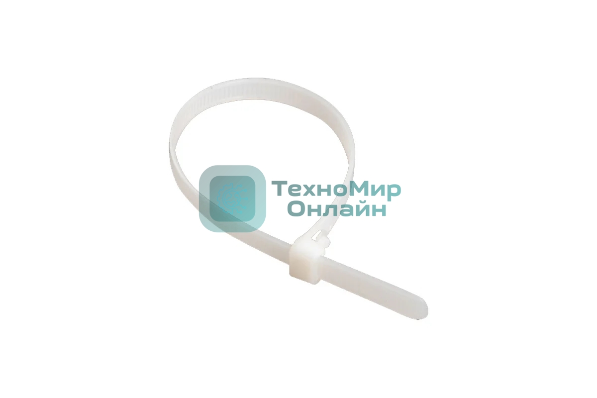 Хомут кабельный 7.6х350 нейл. белый (уп. 100 шт) IEK UHH31-D076-350-100