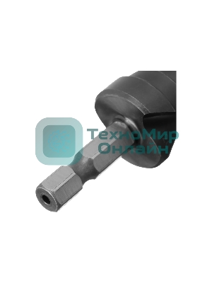 Сверло ступенчатое Denzel 4-6-8-10-12-14-16-18-20 мм, Р6М5, 6-гр. хвостовик