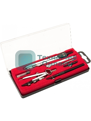 Готовальня Silwerhof Daily, металл, 13.5 см, в комплекте: 7 предметов