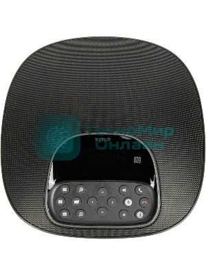 Веб-камера Logitech Group 1920x1080, 30 кадр/с, USB Type-A, микрофон (4 шт, шумоподавление), автоматическая фокусировка, автоосвещение, универсальное крепление, штатив в комплекте