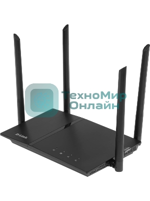 Роутер D-Link DIR-1260/RU/R1A, Wireless AC1200 2x2 MU-MIMO Dual-band Gigabit Router with 1 10/100/1000Base-T WAN port, 4 10/100/1000Base-T LAN ports and 1 USB port.802.11b/g/n/ac compatible, up to 300 Mbps