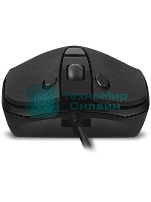 Мышь проводная SVEN RX-100 черный, 4000 dpi, USB, кнопки - 6