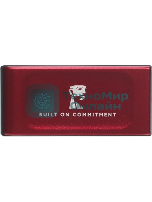 Внешний SSD Kingston XS1000, 1TB, USB 3.2 Gen 2 Type-C, R/W 1050/1000, красный