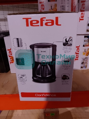 (Поврежденная упаковка) Кофеварка капельная Tefal Confidence CM361838