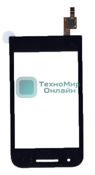 Сенсорное стекло (тачскрин) для Samsung GT-S5820, черное