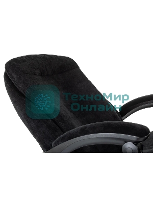 Кресло Бюрократ T-9950MSG-F/BLACK-PU черный, экокожа