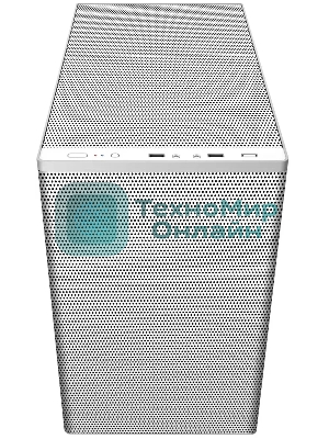 Компьютерный корпус Bloody BD-CC117F белый без БП mATX 5x120мм 1xUSB 2.0 1xUSB 3.0 audio bott PSU