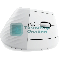 Мышь беспроводная Logitech Lift Vertical Ergonomic белый/PALE GREY (4000dpi 6but) (910-006480)