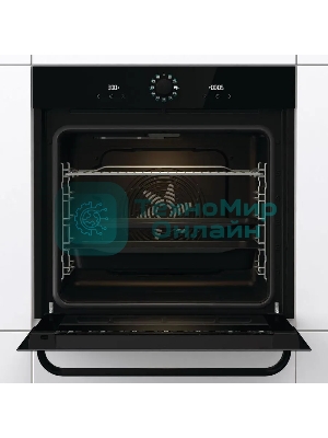 Духовой шкаф электрический Gorenje BOS67371SYB черный, встраиваемый