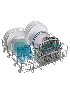 Встраиваемая посудомоечная машина HOMSair DW64E, серебристый, 59.8 см, 12 компл., 49 дБ, класс A++