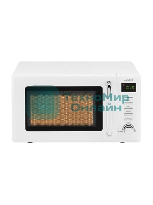 Микроволновая печь Harper HMW-20ST02 белый, 20 л, 700 Вт, переключатели - кнопки, поворотный механизм