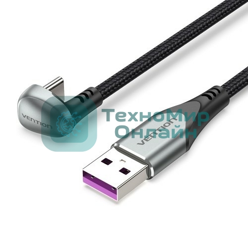 Кабель Vention USB 2.0 CM/AM 5A - 1м. U-образный