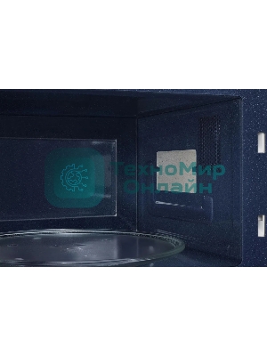 Микроволновая печь Samsung MS23T5018AG/BW серый, 23 л, 800 Вт, переключатели - сенсор