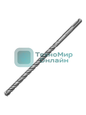 Бур по бетону Denzel цельная крестовая пластина, 10x215 мм, SDS PLUS