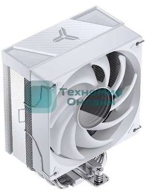 Кулер для процессора JONSBO CR-1000 V2 PRO ARGB (230W, 4-pin PWM, 157мм, Al/Cu, 6x6мм, ARGB, 1x120мм, 59.48CFM, 32.0dBA, 1500RPM, S: 1700/1200/115X, AM4/AM5 белый)