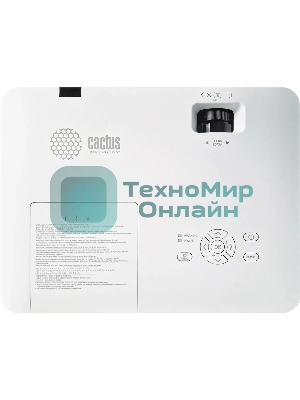 Проектор Cactus CS-S3.WT 3LCD 43000Lm LS 4300Lm ANSI (1280x1024) 15000:1 ресурс лампы:10000часов 1xUSB typeA 2xHDMI 4.7кг