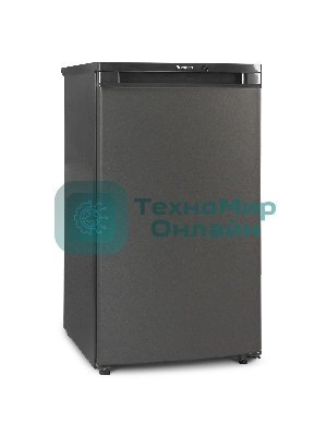 Морозильная камера Бирюса W412 графит, 80л, 3 ящика