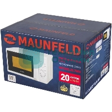 Микроволновая печь Maunfeld MFSMO.20.7WH белый, 20 л, 700 Вт, переключатели - поворотный механизм