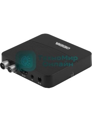 Приставка для цифрового ТВ Cadena CDT-2388S черный, DVB-T2, DVB-T, HDMI, USB 2.0