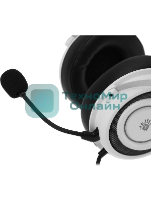 Гарнитура Bloody G535 белый/серебристый, проводная, подсветка