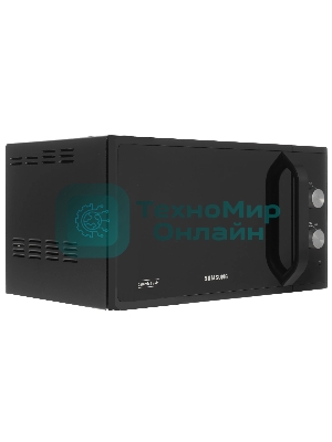 Микроволновая печь Samsung MS23K3614AK черный/серебристый, 23 л, 800 Вт, переключатели - поворотный механизм