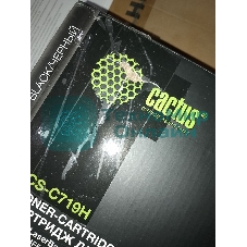 (Поврежденная упаковка) Картридж лазерный Cactus CS-C719H черный ((6400стр.) для Canon MF5840dni-Sensys/MF5880dni/LBP6300i/6650i ) (CS-C719H)