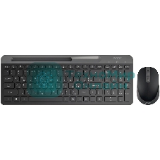 Комплект клавиатура+мышь Acer OCC402 беспроводной, USB, 1600 DPI, чёрный