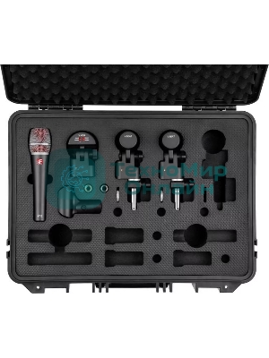 Набор микрофонов для ударной установки sE Electronics [V PACK VENUE] 1 х микрофон V KICK, 2 х микрофона V BEAT, 1 х крепление V CLAMP, 1 х микрофон V7 X, пластиковый кейс