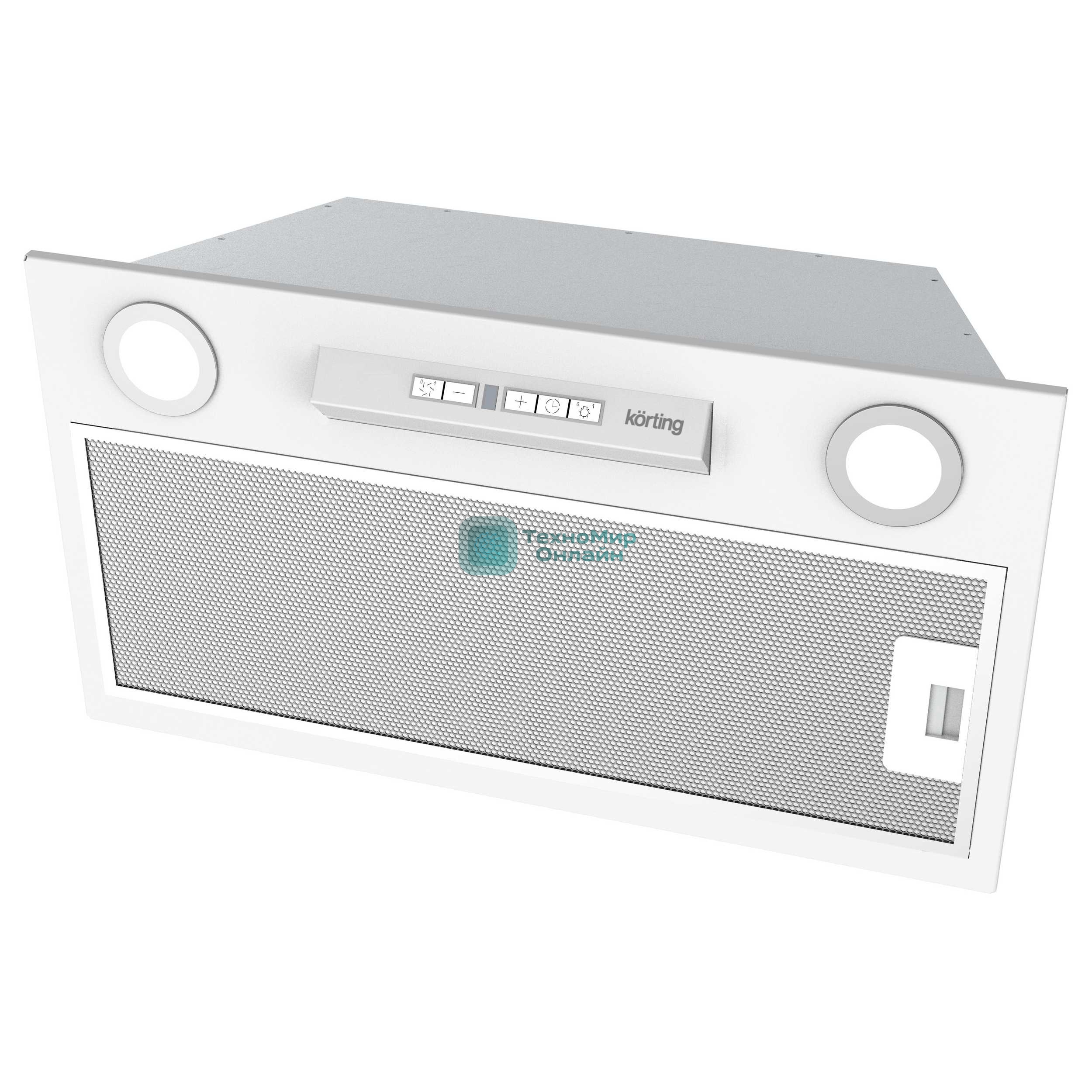 Встраиваемая вытяжка Korting KHI 6755 W белый