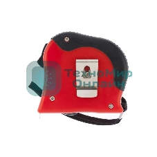 Рулетка Matrix Double fixation, 7,5 м х 25 мм, обрезиненный корпус, двойная плавная фиксация