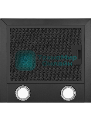 Вытяжка пристенная Weissgauff Irida BL черный, 40 см, 750 куб. м/ч, 60 дБ