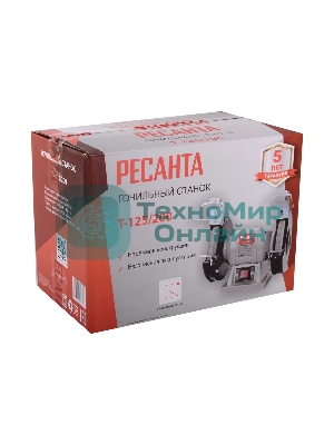 Электроточило Ресанта Т-125/200 200Вт 2950об/мин d=125мм t=16мм