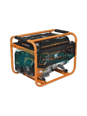 Электрогенератор бензиновый Carver PPG-6500, 5.5 кВт, 74 дБ, 79 кг