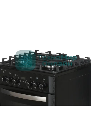 Плита комбинированная Gefest ПГЭ 6502-03 0044 черный, конфорок 4 газовых, духовка 55 л, 60 см x 85 см x 60 см