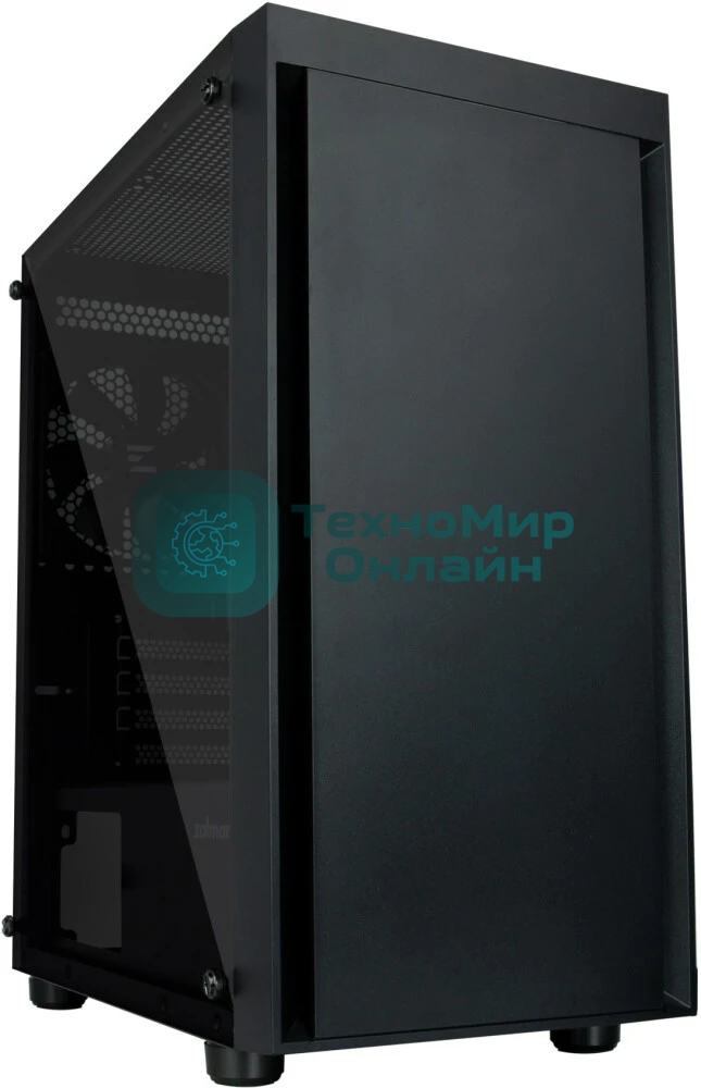 Компьютерный корпус MiniTower Zalman T3 PLUS черный (Zalman T3 PLUS) (без блока питания)