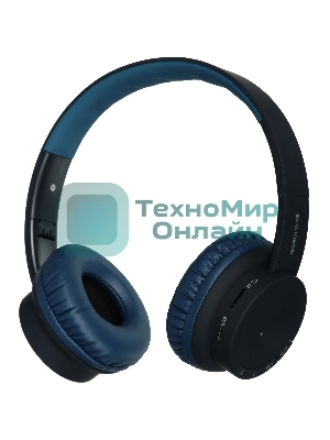 Беспроводные/проводные наушники Borofone BO11 синий, накладные, Bluetooth + проводной, до 8 ч