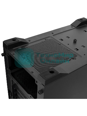 Компьютерный корпус без блока питания HSPD M321, Mesh Mini-tower, черный, slide TG, 0.45 SPCC, 2x140мм ARGb+1x120мм ARGb mATX, mITX 160/340/184мм 2x2.5