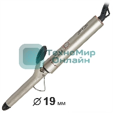 Щипцы для завивки волос DELTA LUX DE-5400 серый, 19 мм, 210 °C, 4 режима