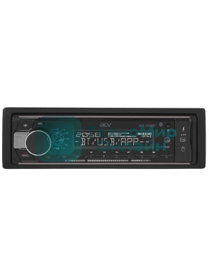 Автомагнитола ACV AVS-930BW, 1 DIN, Bluetooth, USB Type-A, AUX